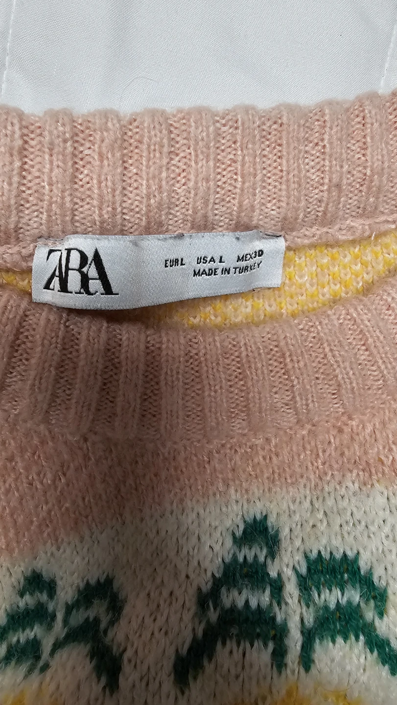 Zara Fruit Print Sweater - photo 4