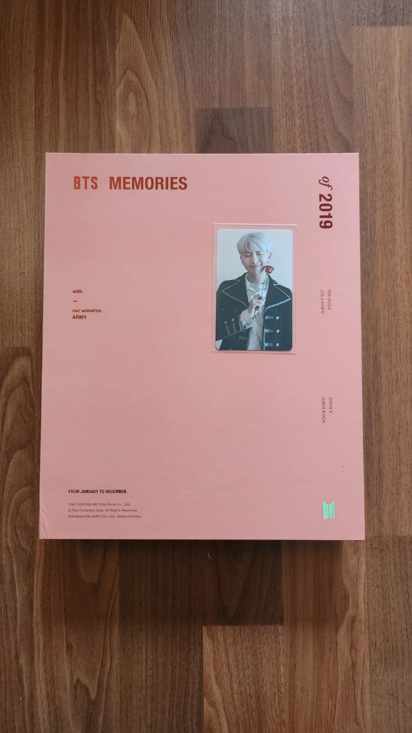 BTS Memories of 2019 (ALL INCLUSIONS + PRE-ORDER GIFT)
