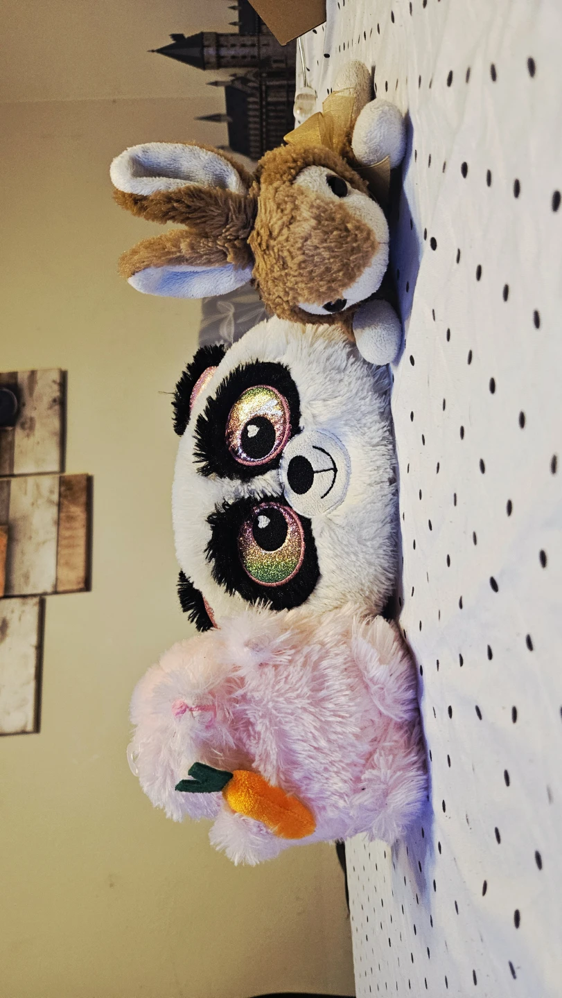 Plush Toy Bundle - Panda, Rabbit, and Bunny - photo 3