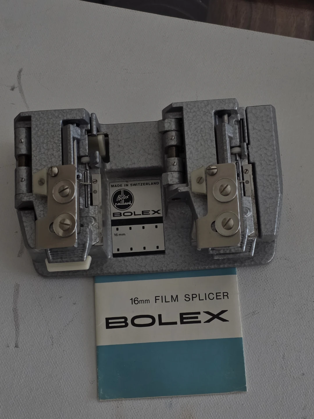 Rolex 16 mm film splicer with box