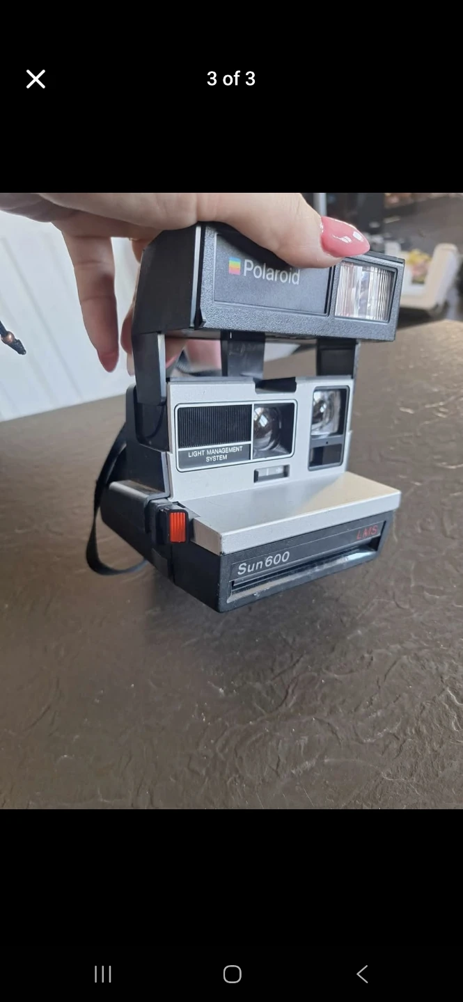 Polaroid Sun 600 LMS Instant Camera - photo 3