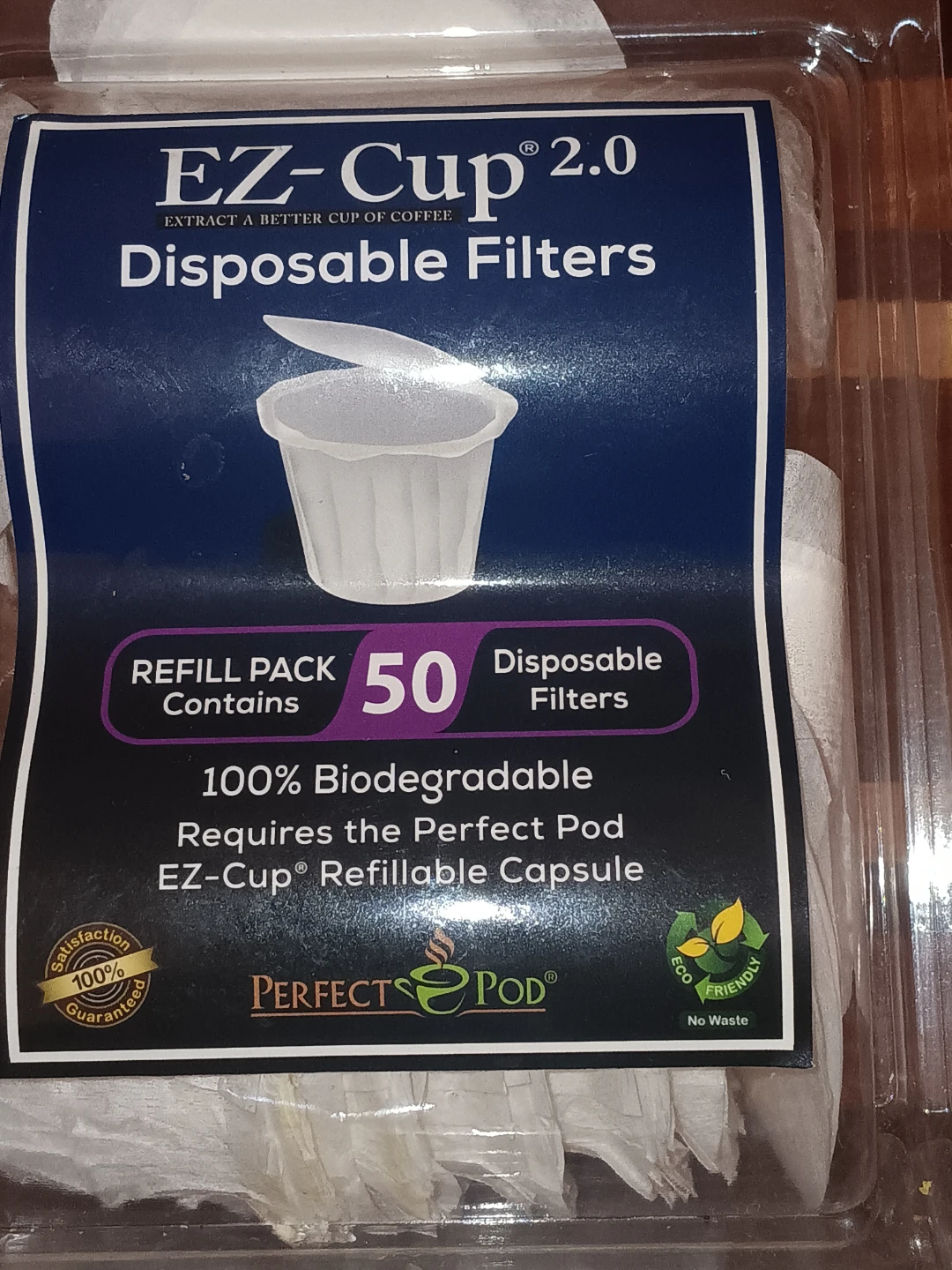EZ-Cup 2.0 Disposable Filters - 50 Count