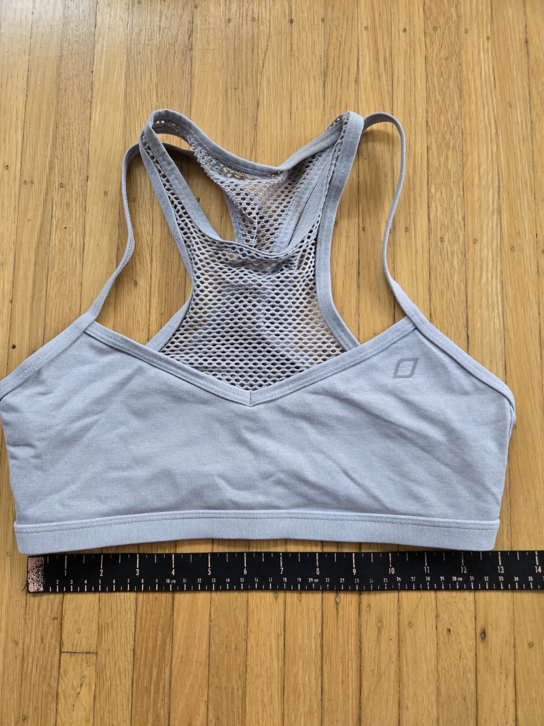 UNIQUELY LORNA JANE Gray Galaxy Hilary Sports Bra Mesh - photo 2