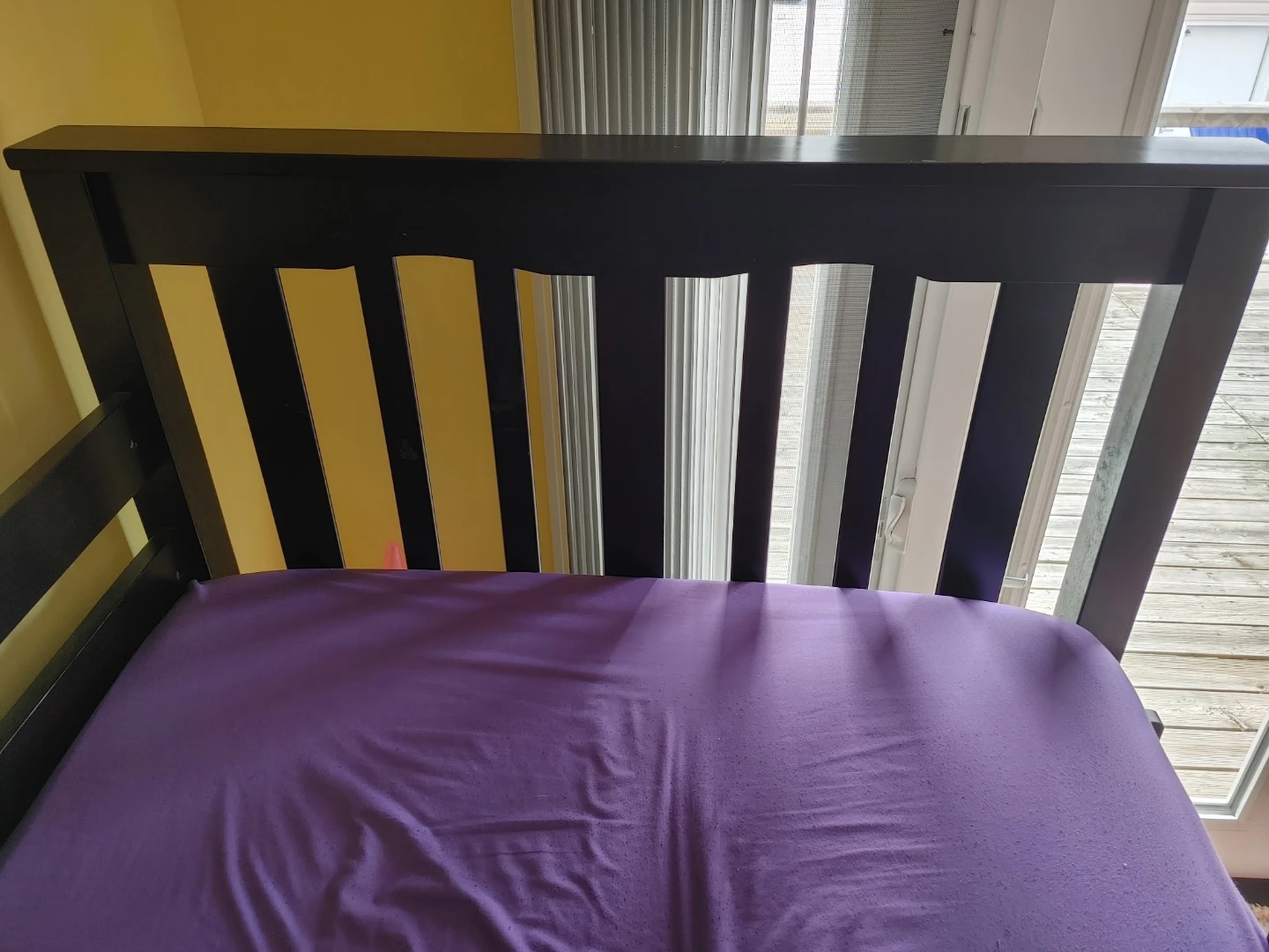 Dark Brown Wooden Bunk Bed - photo 2