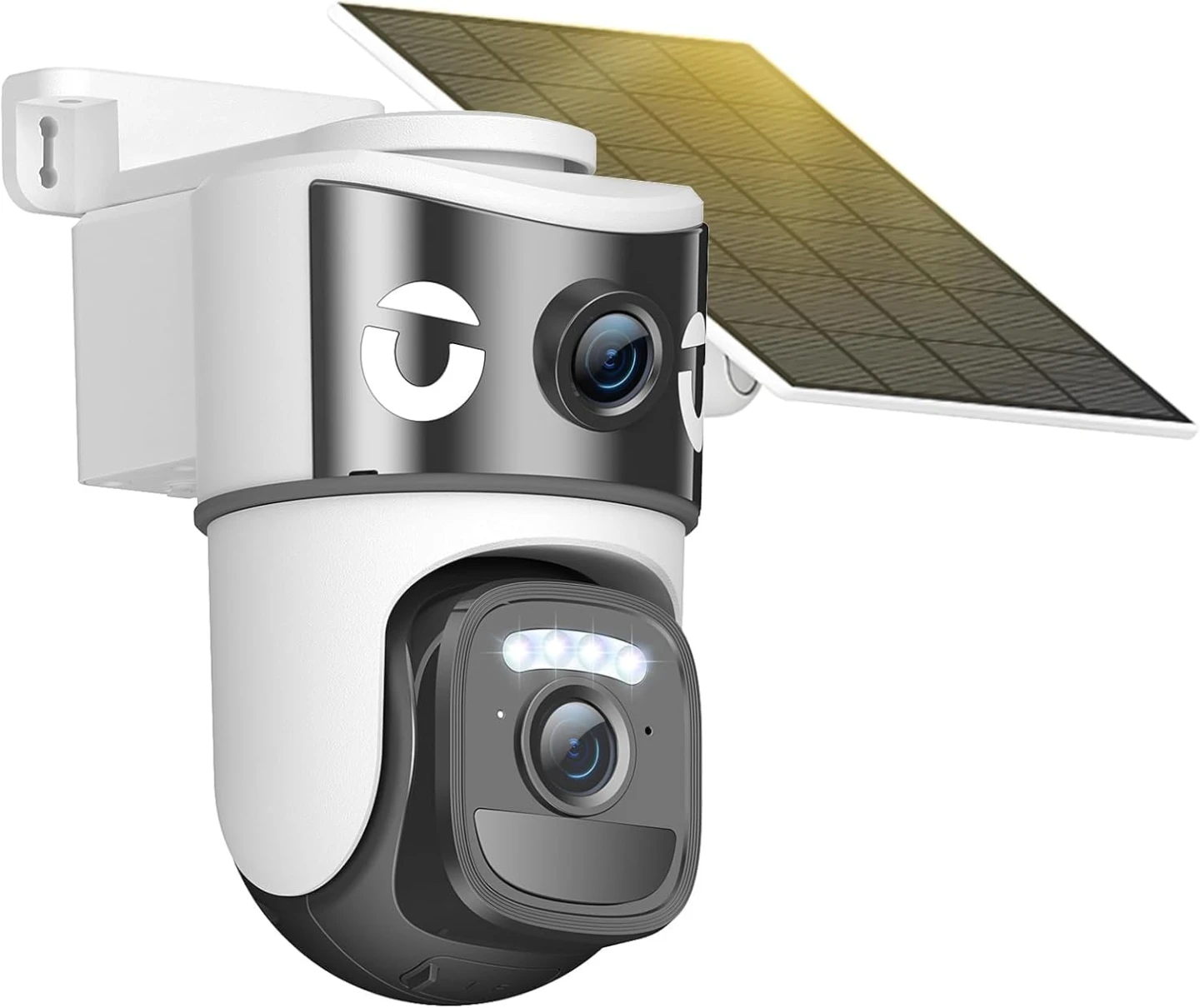 Dual Lens Solar Security Camera New in Box