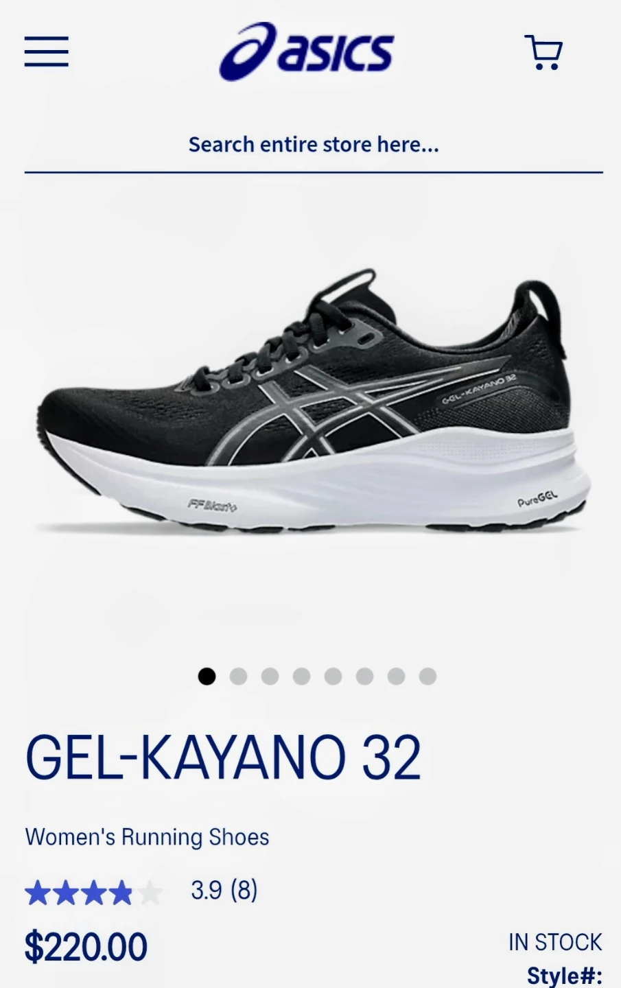 ASICS GEL-Kayano 32 Women's Running Shoes
