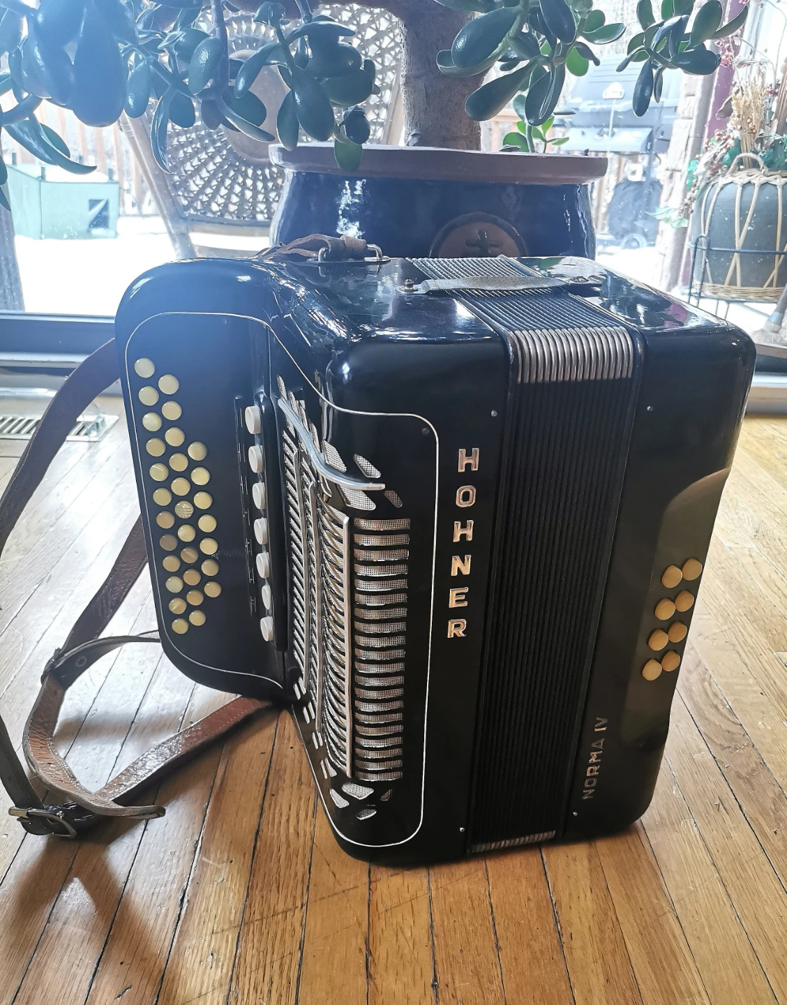Vintage Hohner Norma IV Accordion – Made in Germany