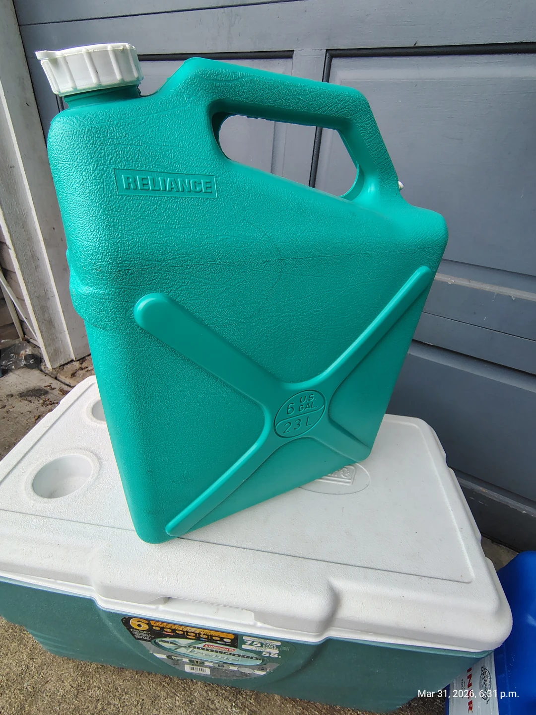 6 Gallon Water 💦 Container