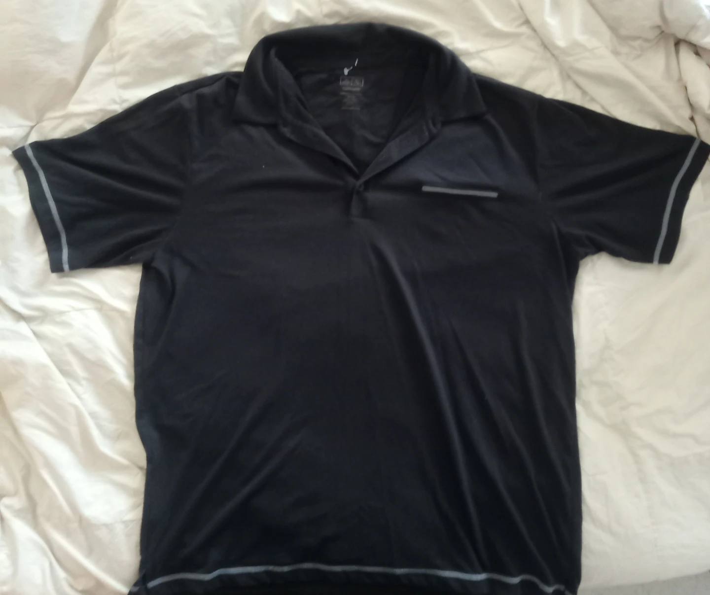 Adidas Men's Black Polo Shirt XL
