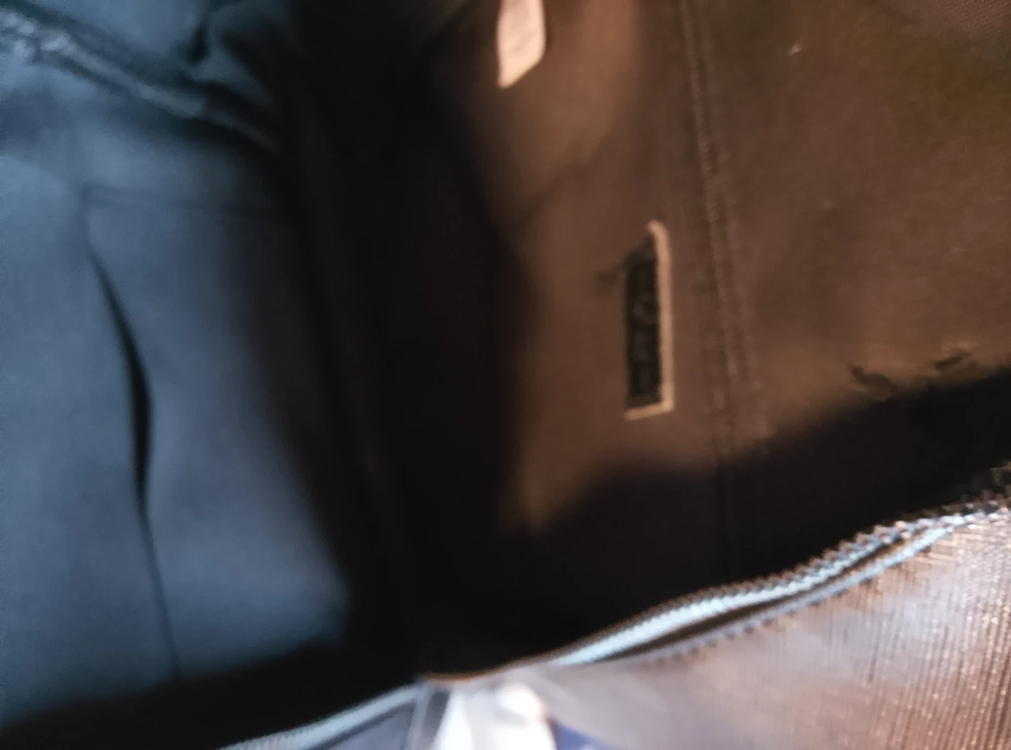 Black Faux Leather Mini Backpack - photo 2