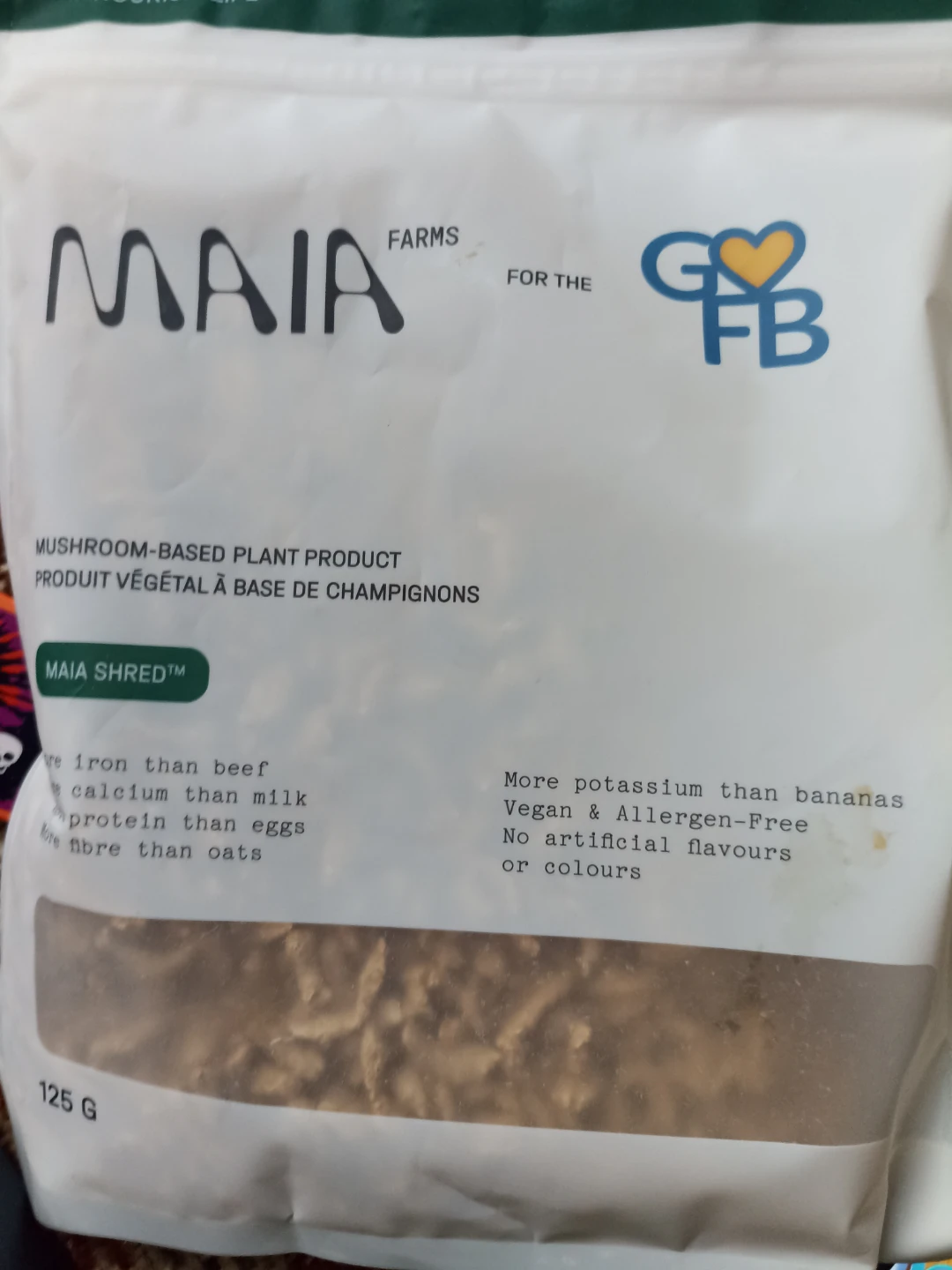 Maia Farms Mushroom-Based Plant Product - 125g