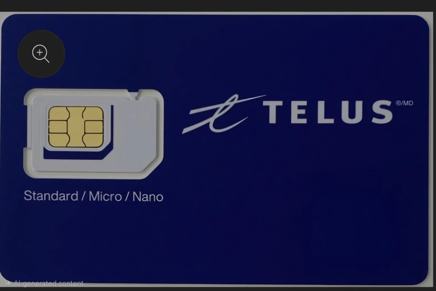 prepaid TELUS SIM Card with paid plan till August wih number