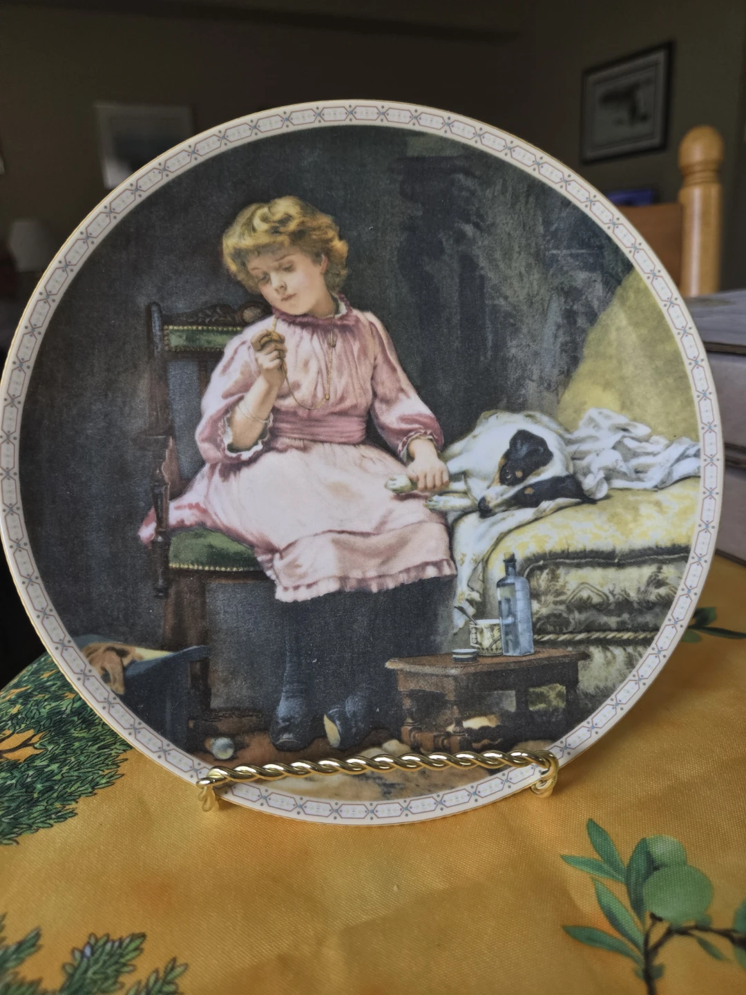 Royal Doulton "In Good Hands" Collector Plate 1992