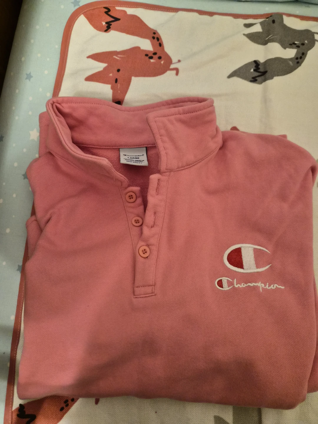 Pink Champion Polo Shirt - Large - photo 2