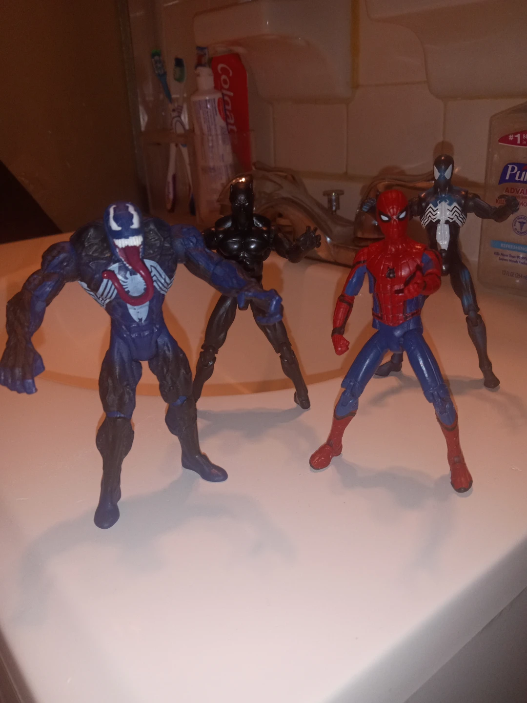 Marvel Spider-Man, Venom, and Black Panther Action Figures - photo 2