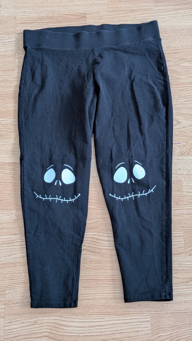 Disney Nightmare Before Christmas Jack Skellington Leggings