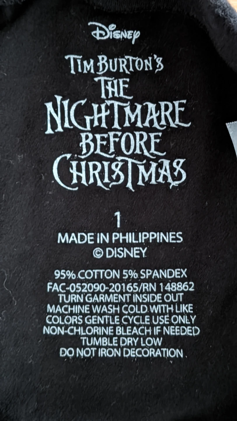 Disney Nightmare Before Christmas Jack Skellington Leggings - photo 2