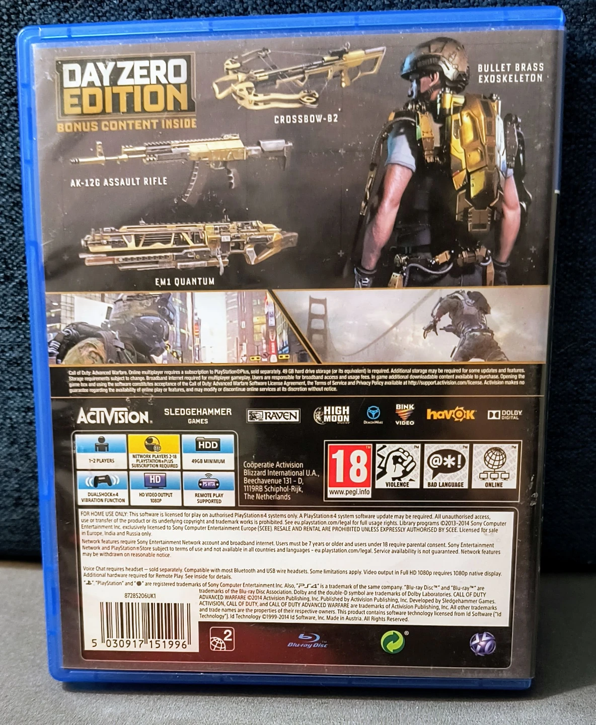 PS4 Call of Duty: Advanced Warfare Day Zero Edition - photo 2