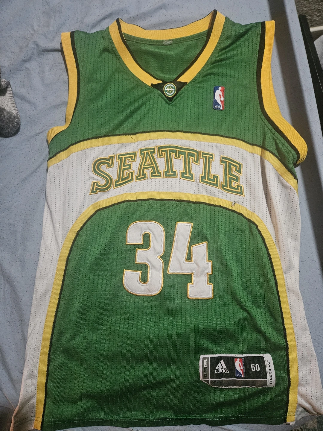 Retro Seattle Super Sonics #34 Ray Allen