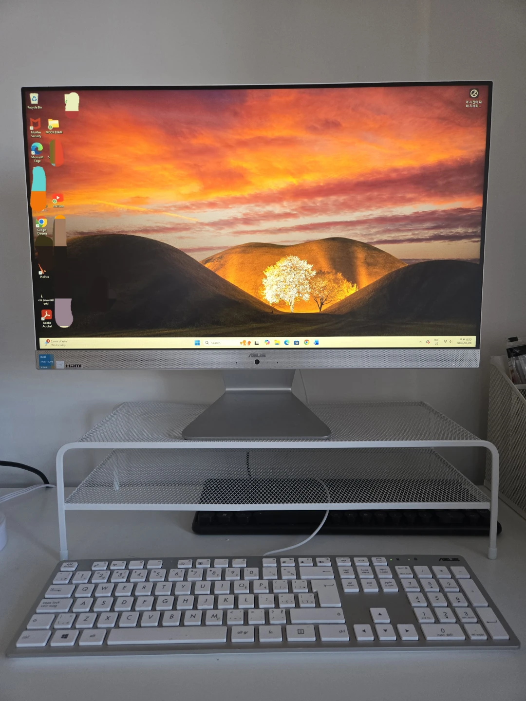 ASUS all in one PC+wired keyboard&mouse