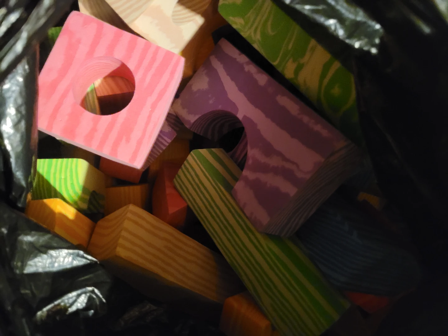 Assorted Foam Building Blocks