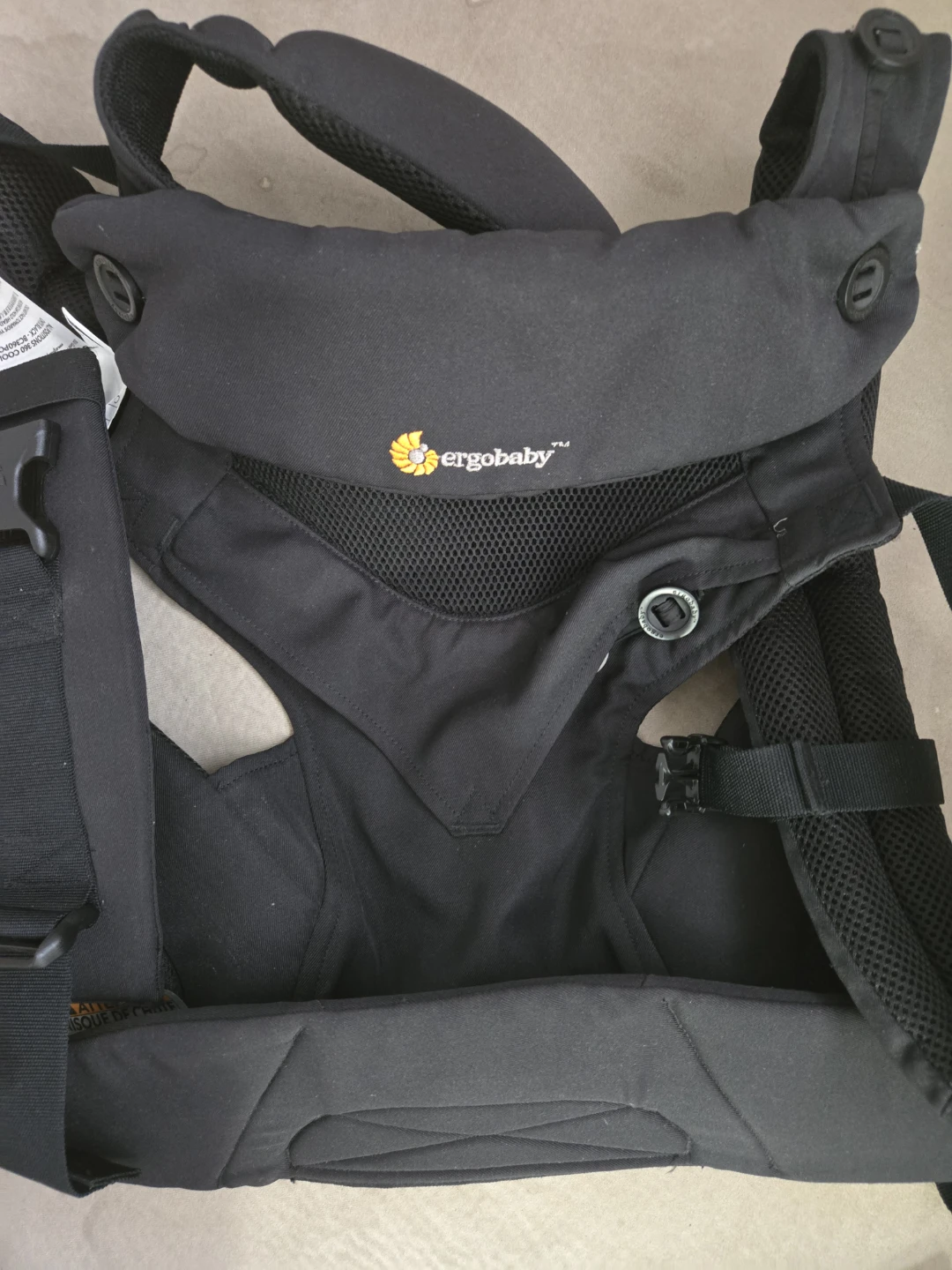Ergobaby 360 Cool Air Onyx Black - photo 2