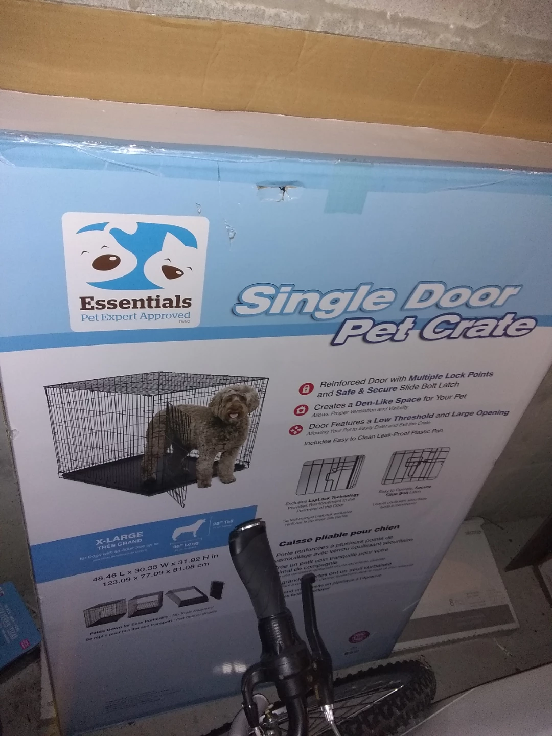 Essentials Single Door Pet Crate - 48 inch - photo 2