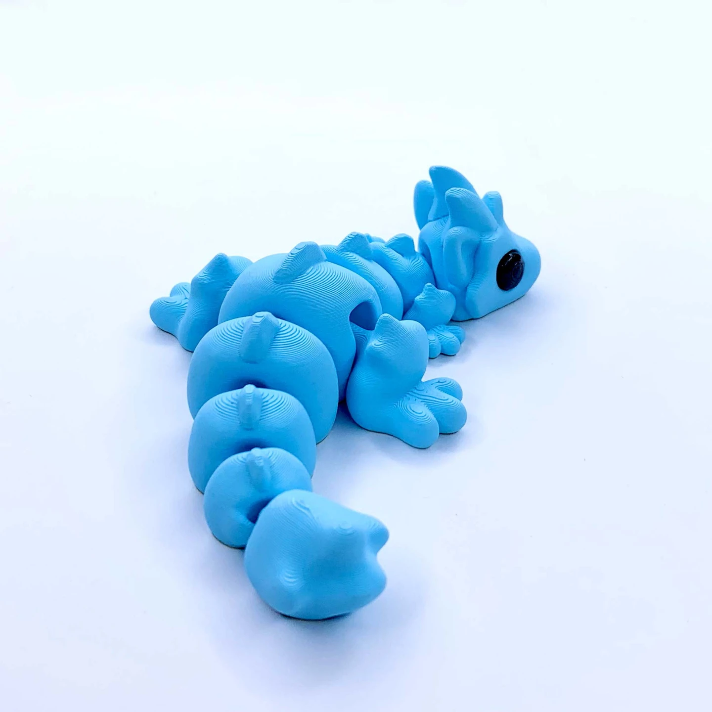 Blue Articulated Dragon Fidget Toy - photo 5