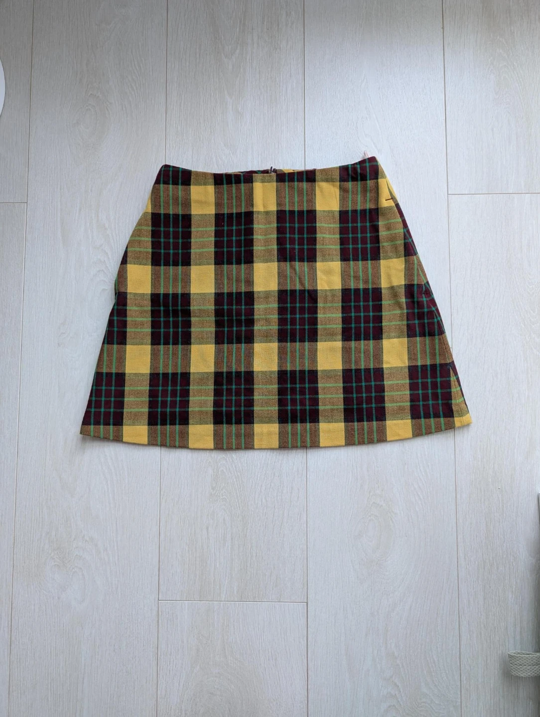 Aritzia Wilfred Plaid Mini Skirt - Size 0  Sunday best