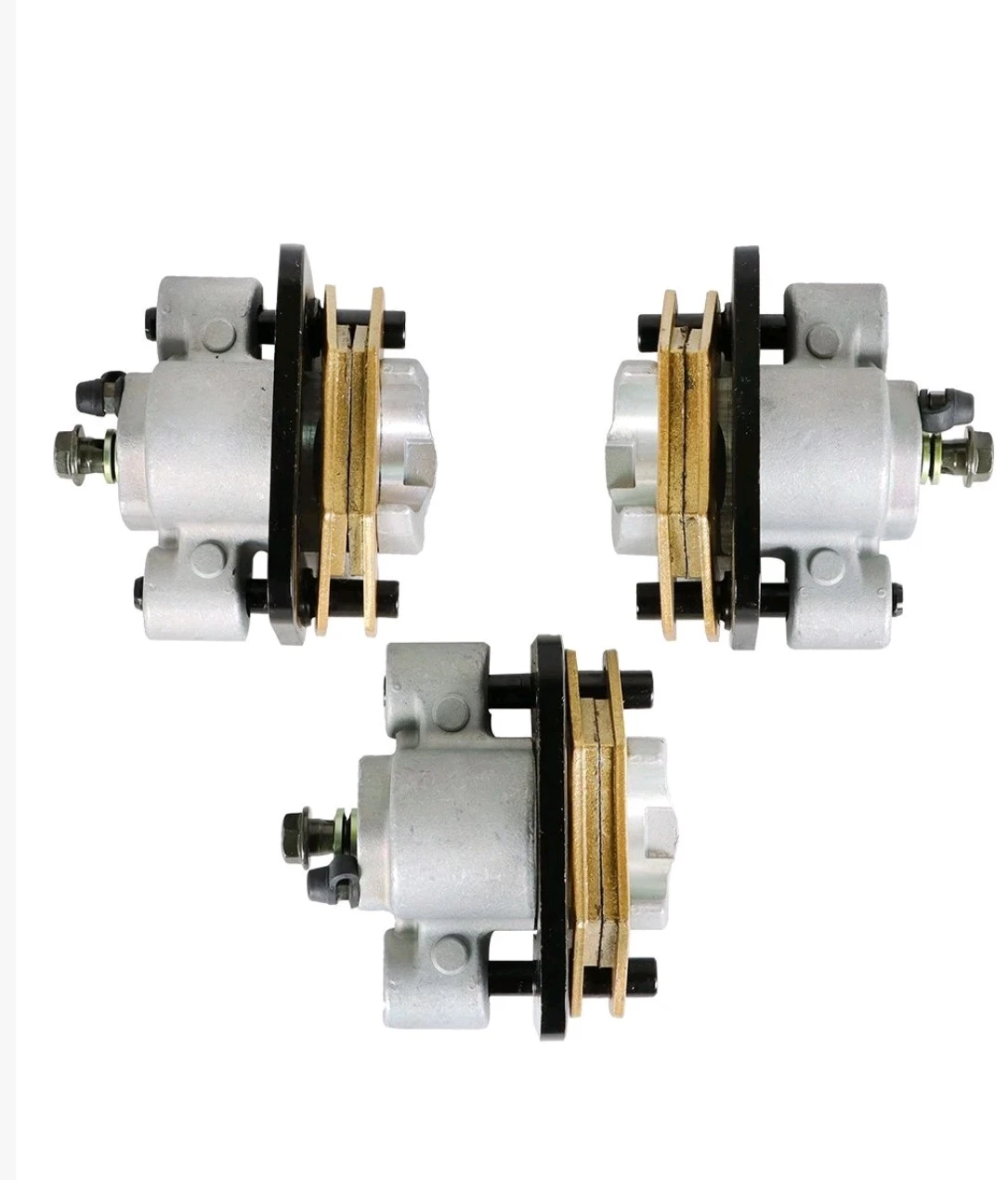 3-Piece Front & Rear Brake Calipers for Arctic Cat ATVs