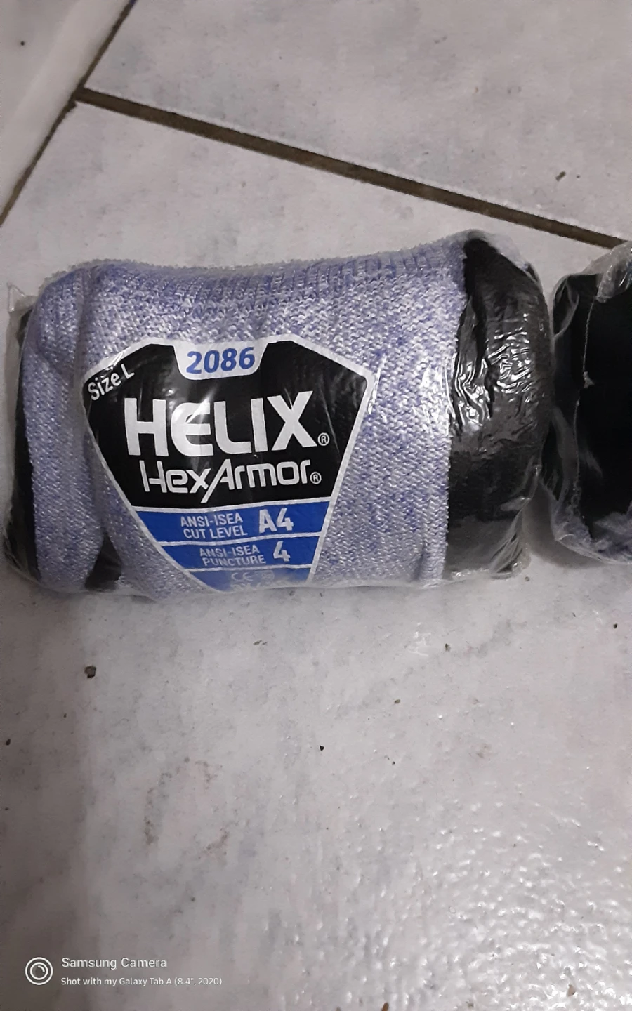 HELIX HexArmor Work Gloves Size L