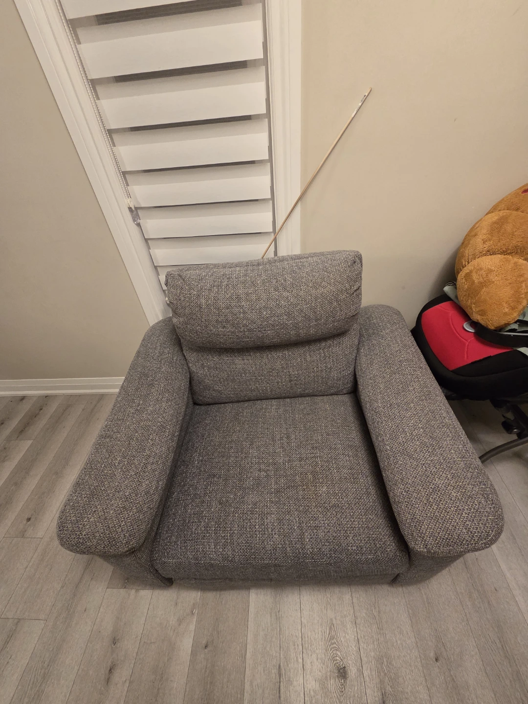Grey Accent Chair - photo 2