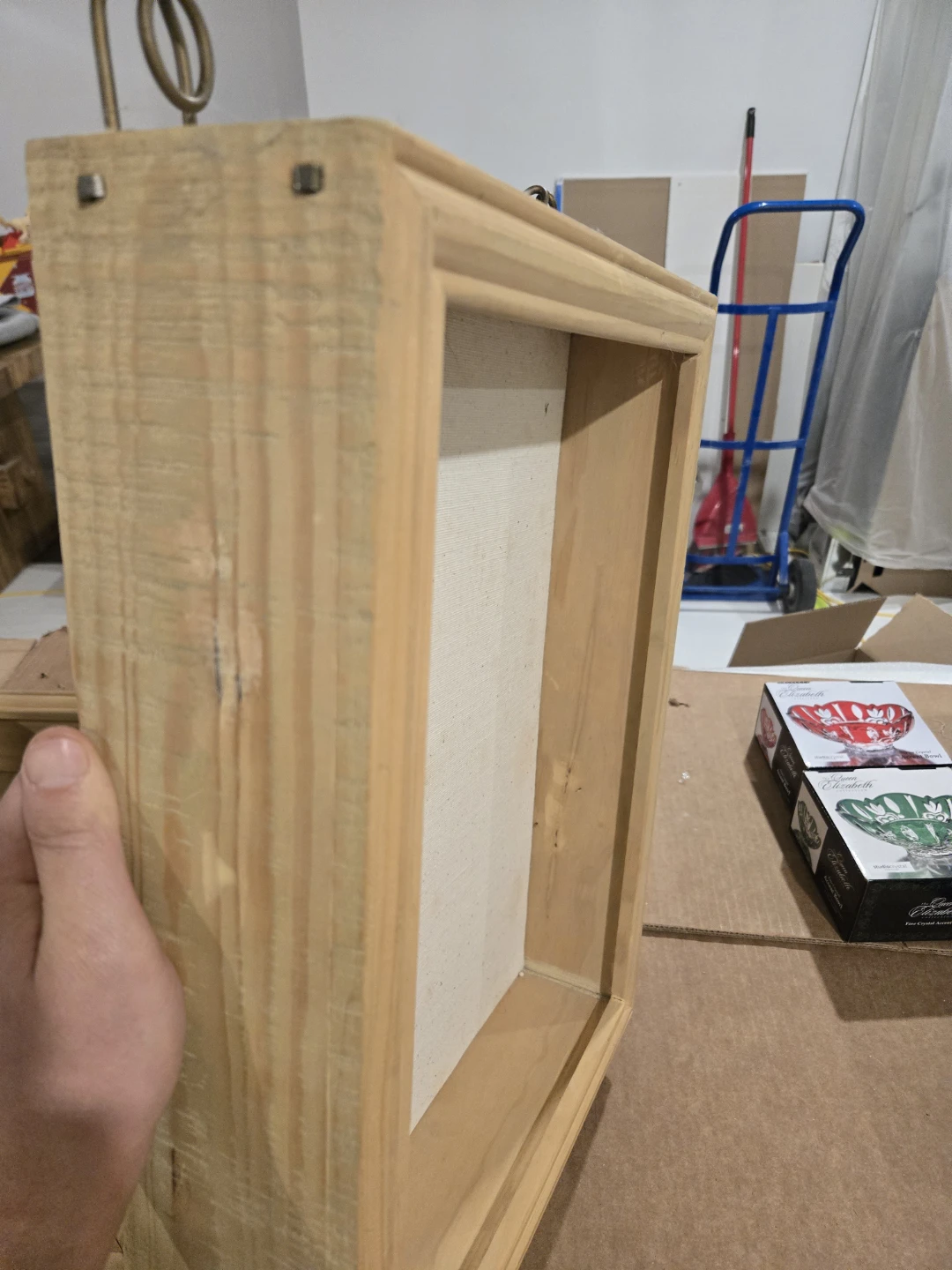Wooden Pin Board with Canvas Back - photo 3