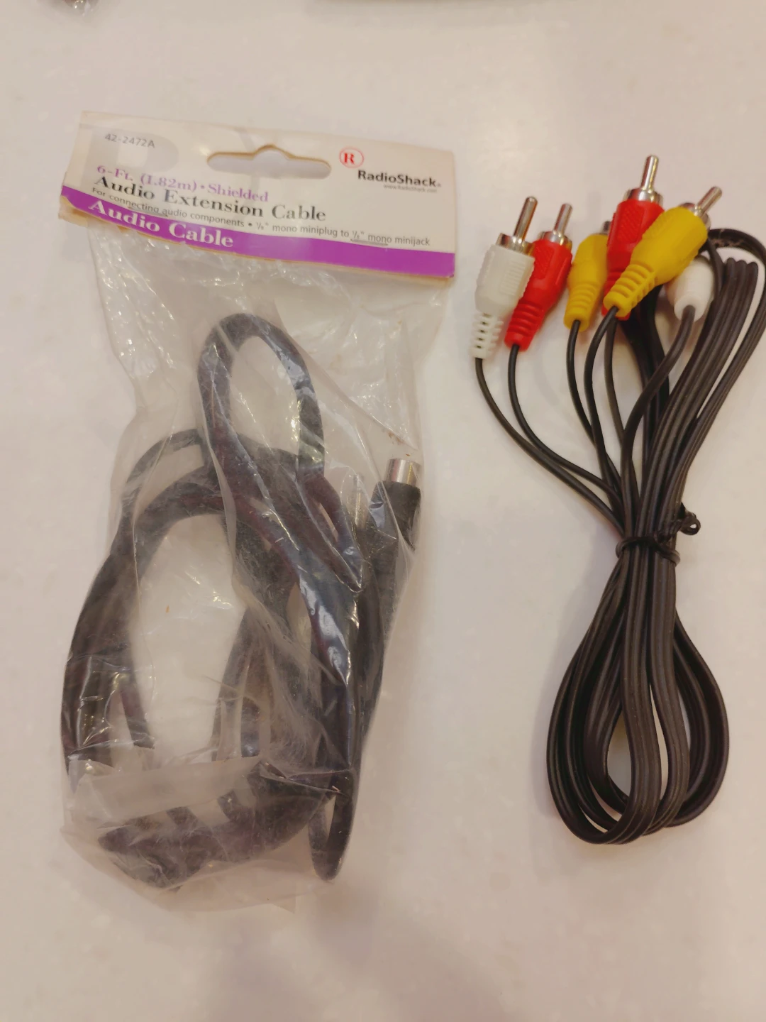 RadioShack 6-ft Shielded Audio Extension Cable