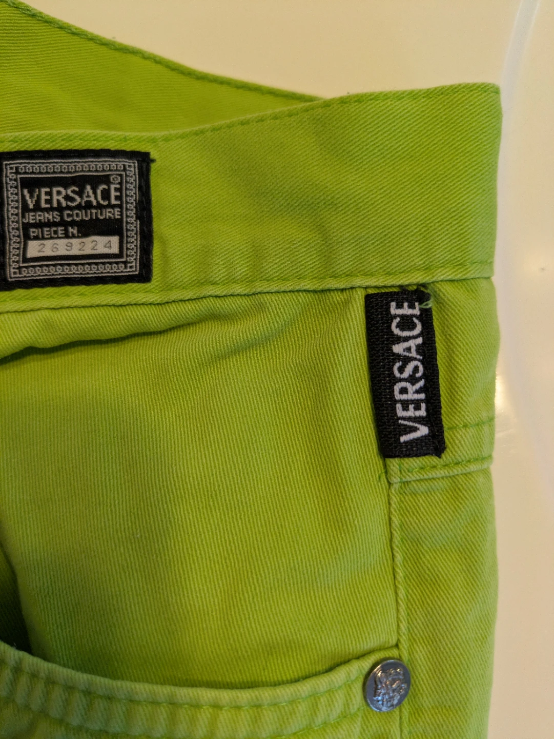 Versace Jeans Couture Bright Green Pants - photo 5