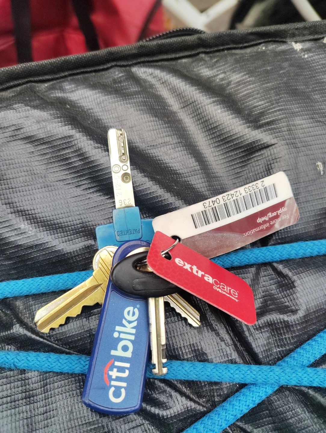 Citi Bike and CVS ExtraCare Keys with Original Keys