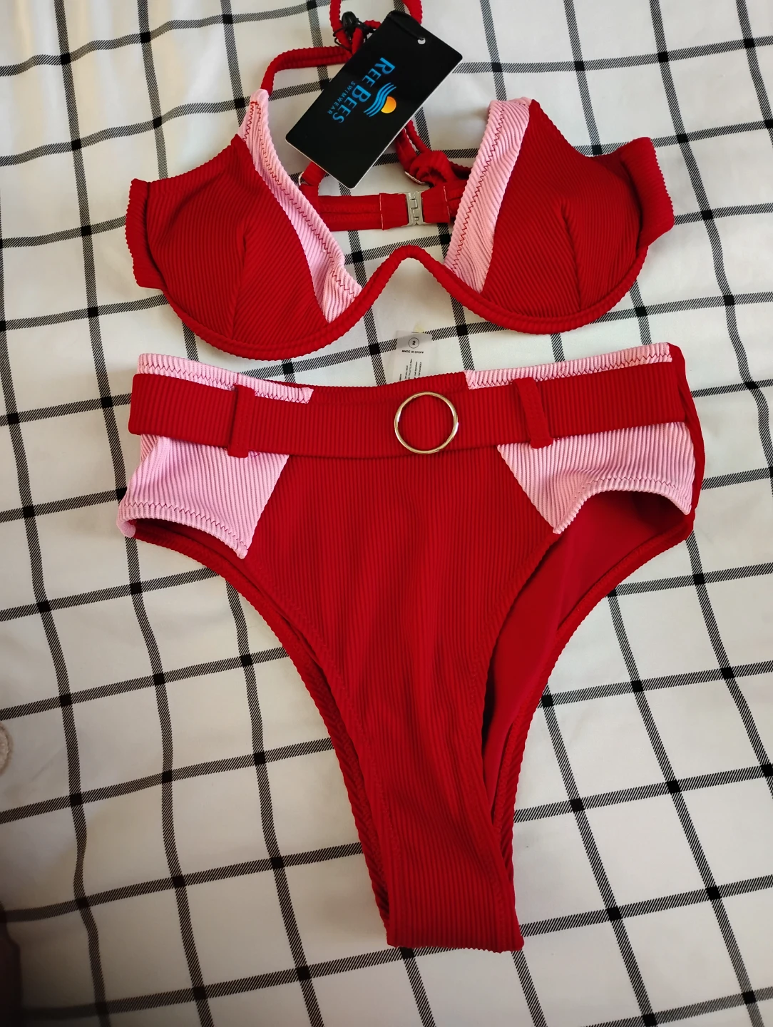 REDBEE Swimwear Bikini Set