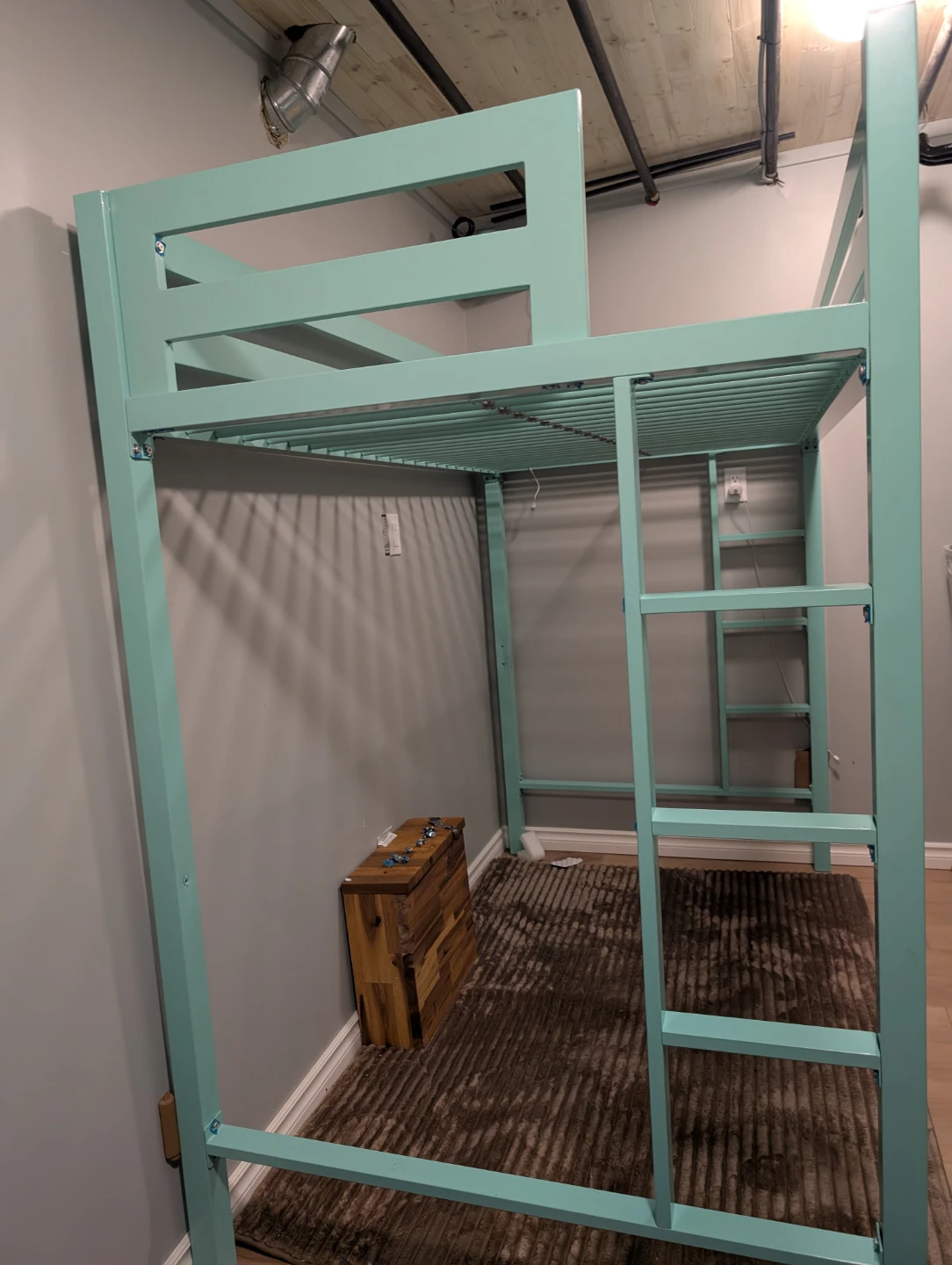 Mint Green Loft Bed Frame - photo 3