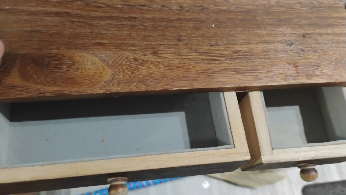Wooden 4-Drawer Organizer Box - photo 2