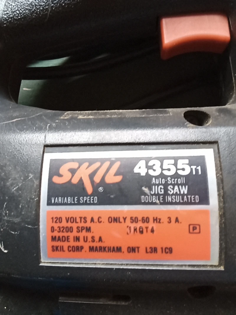 SKIL 4355T1 Auto-Scroll Jig Saw Variable Speed - photo 5