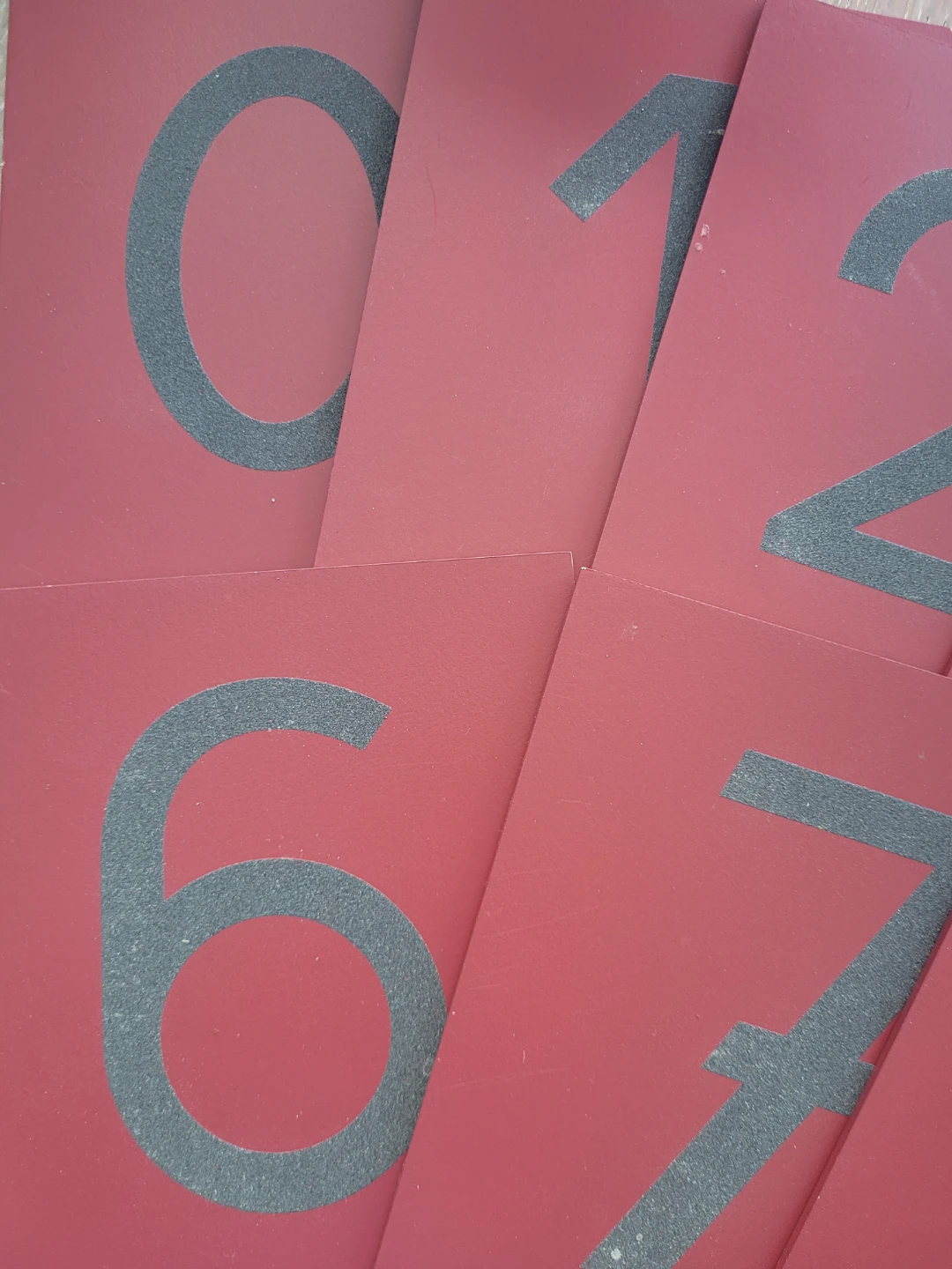 Montessori Sandpaper Numbers (0-9) - photo 3