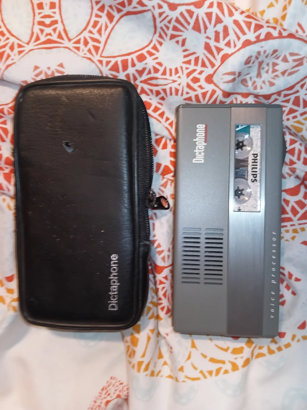 Philips Dictaphone Voice Processor with Case