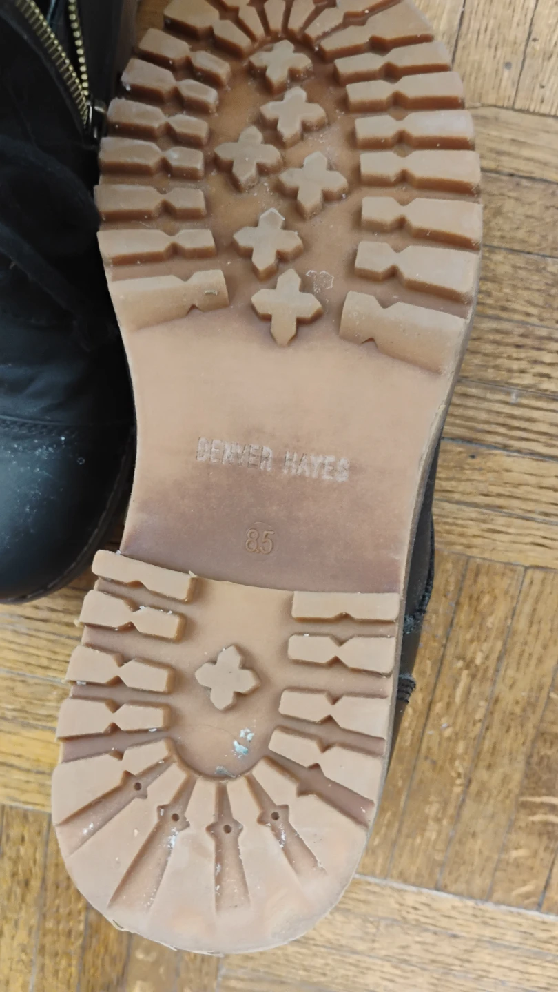 Denver Hayes Black Combat Boots - photo 2