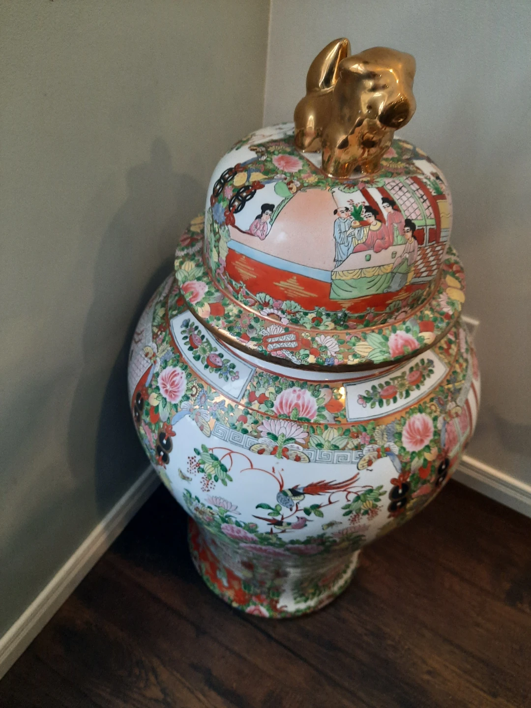 Large Decorative Vase Chinese theme - photo 2