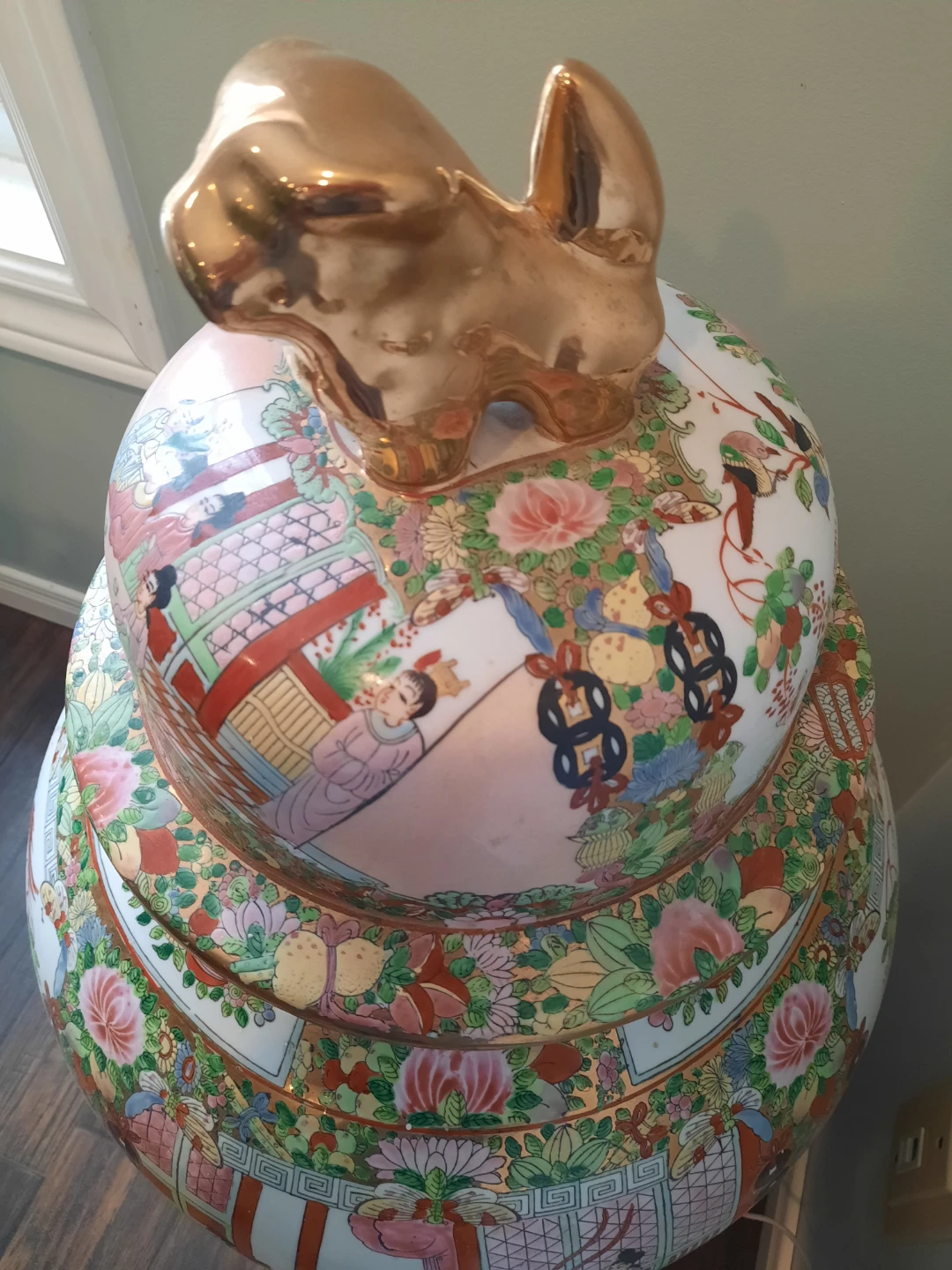 Large Decorative Vase Chinese theme - photo 3