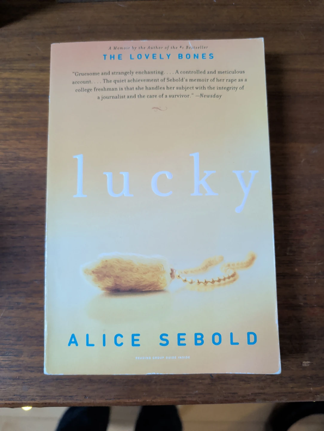 Lucky by Alice Sebold Memoir