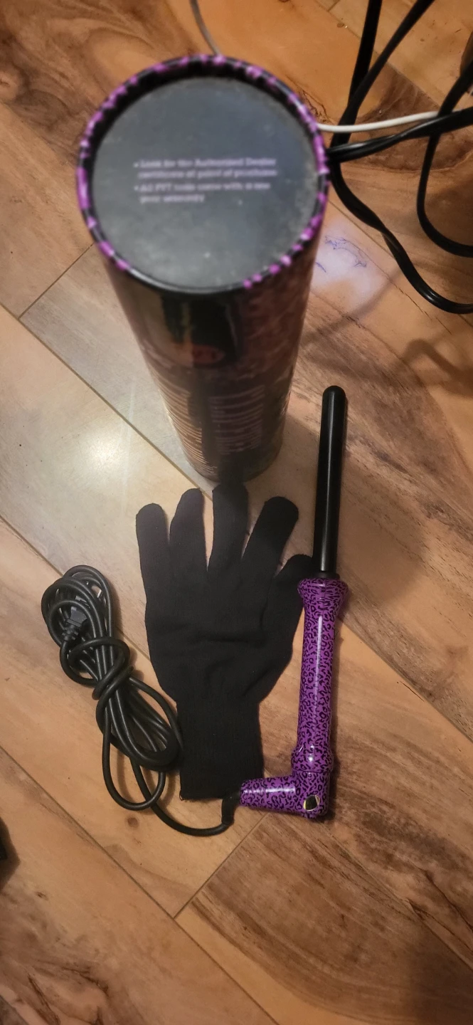 NuMe Curl Jam Clip Free Curling Wand 19mm