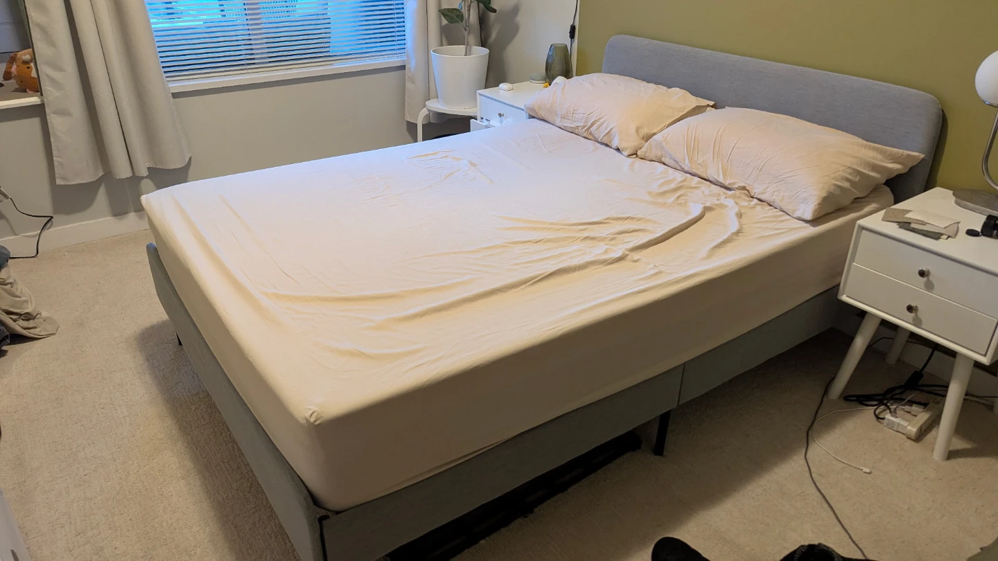Full/Double Sized Endy Mattress and Ikea Bedframe