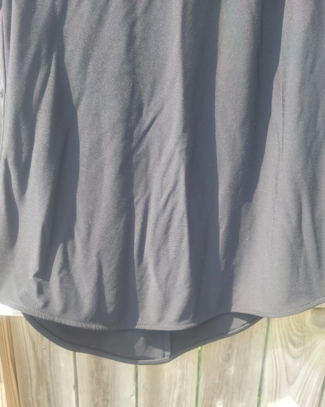 Black Sleeveless Mock Neck Zip Top - photo 2
