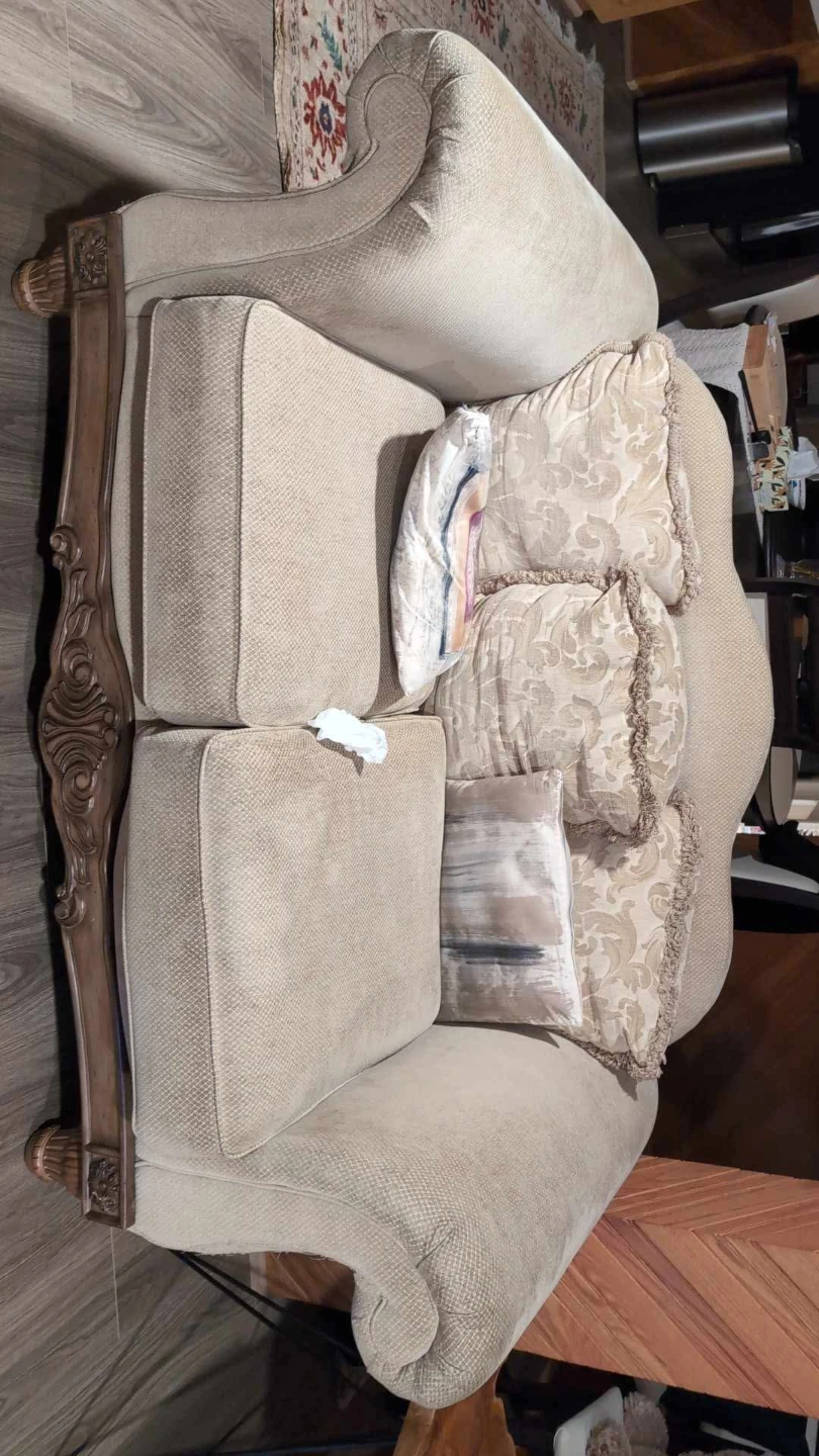 Sofa re upholstery please give your best price